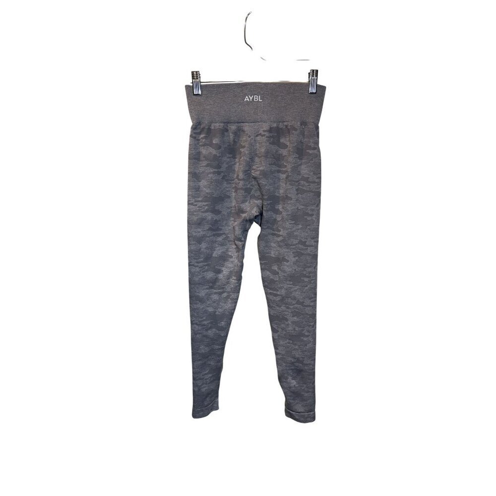 AYBL Gray Camo Seamless High-Waisted Leggings xsmall